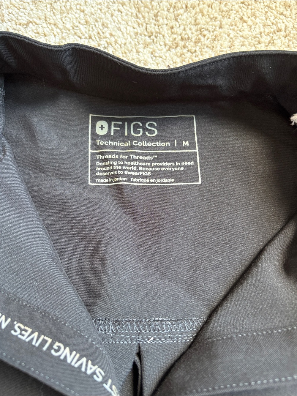 Figs Rafaela Oversized Scrub Top - Picture 5 of 6